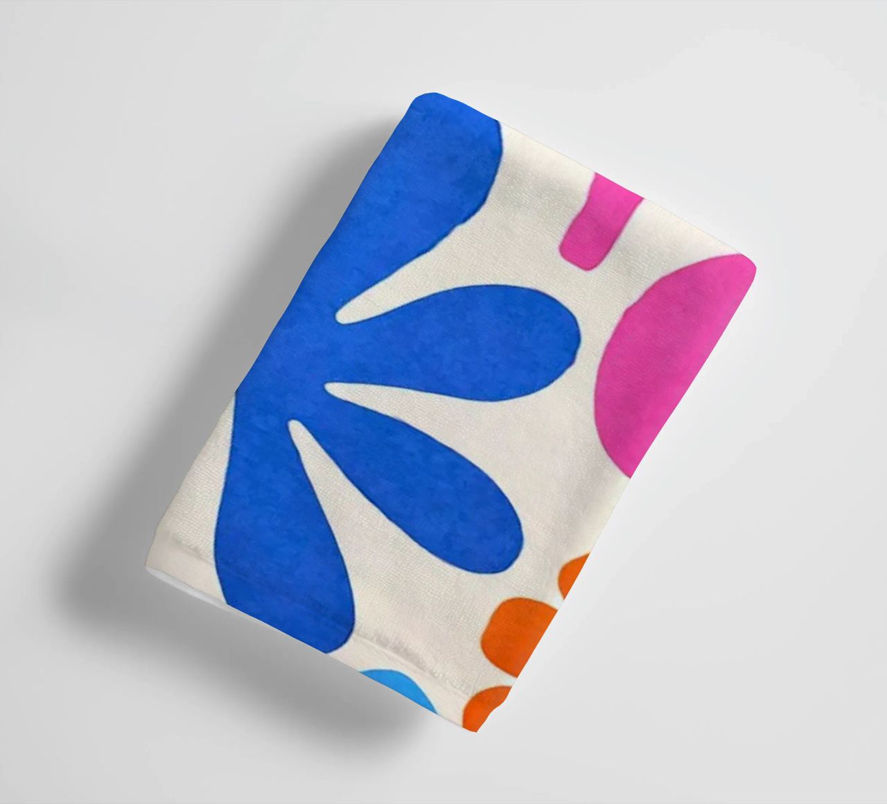 Fiori colorati retrò Groovy Matisse asciugamano da bagno da Andrea Haase Modern Home