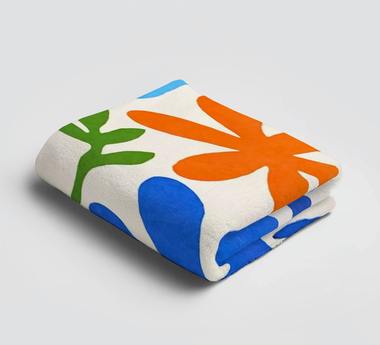 Fiori colorati retrò Groovy Matisse asciugamano da bagno da Andrea Haase Modern Home