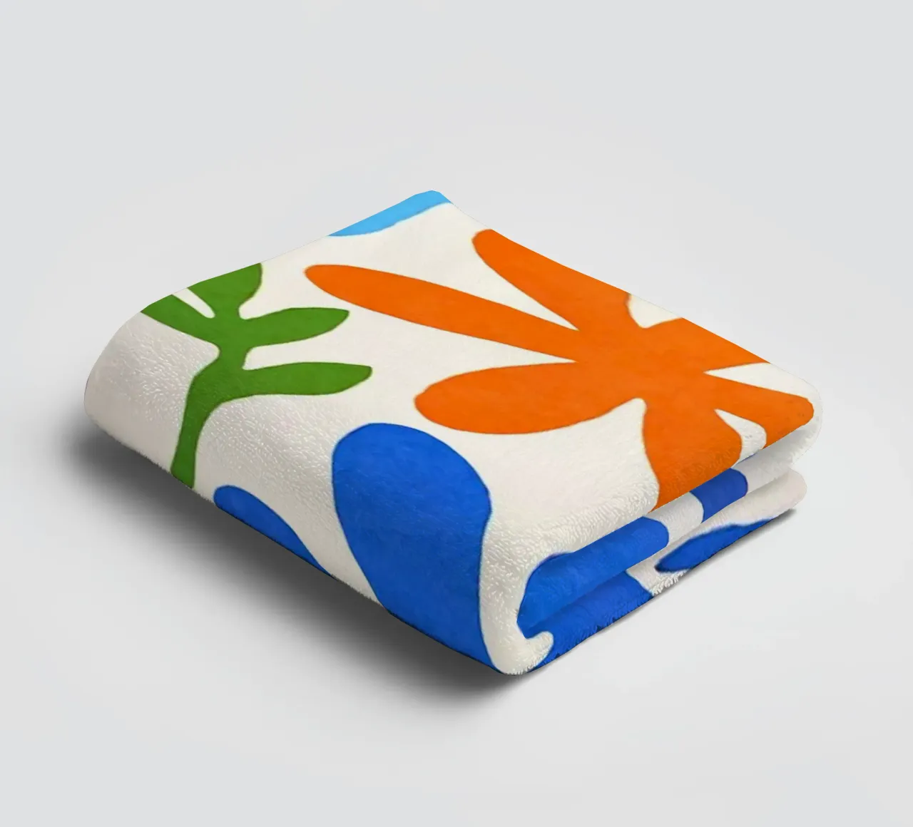 Fiori colorati retrò Groovy Matisse asciugamano da bagno da Andrea Haase Modern Home