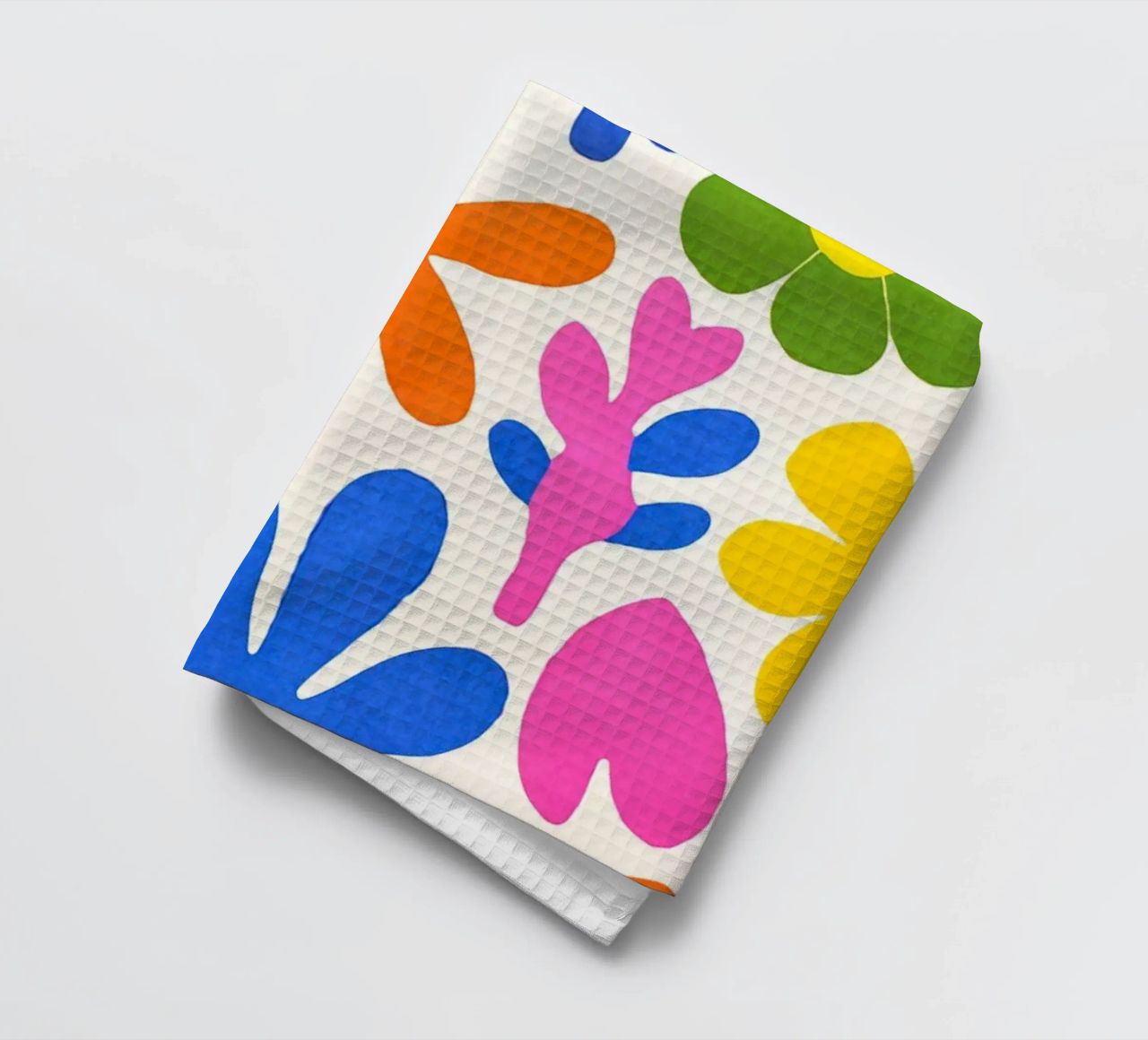 Fiori colorati retrò Groovy Matisse canovaccio da cucina da Andrea Haase Modern Home