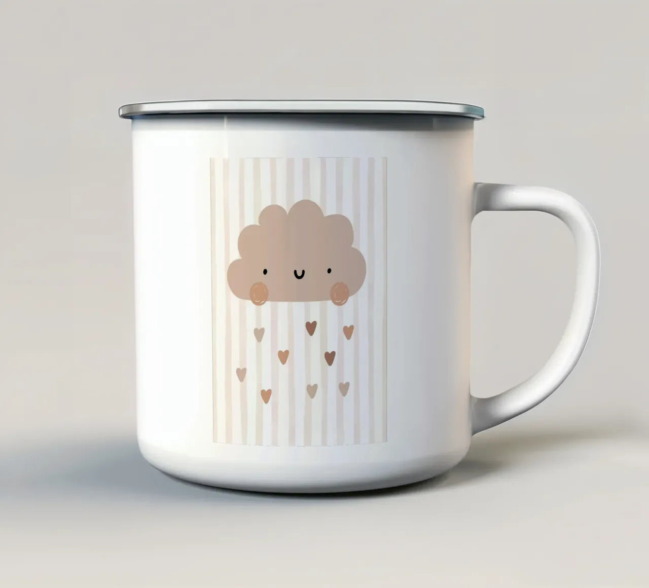 Nuvola dolce tazza in smalto da Littleleo