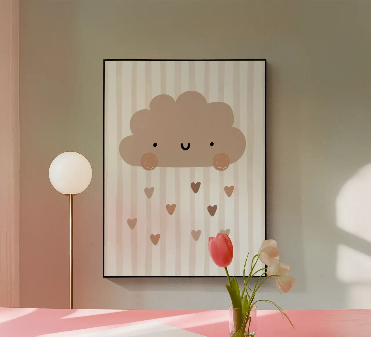 Sweet Cloud Acryl-Glas von Littleleo