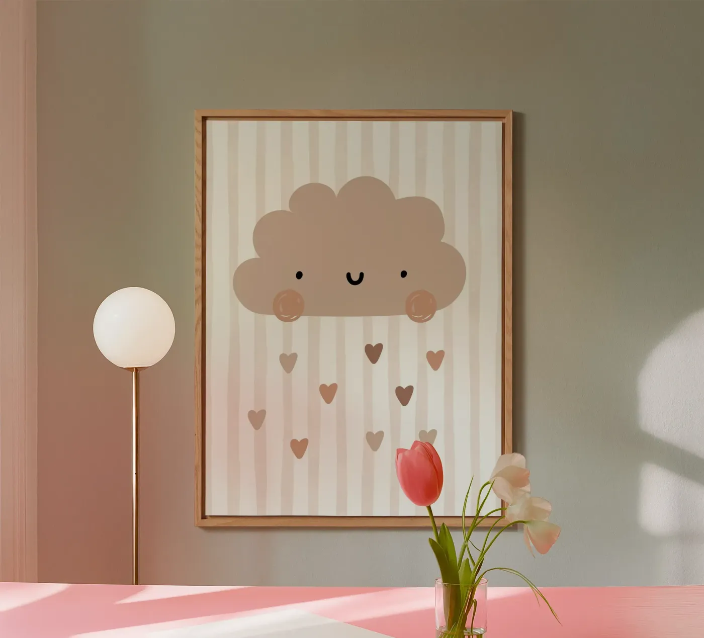 Nuvola dolce alluminio dibond da Littleleo