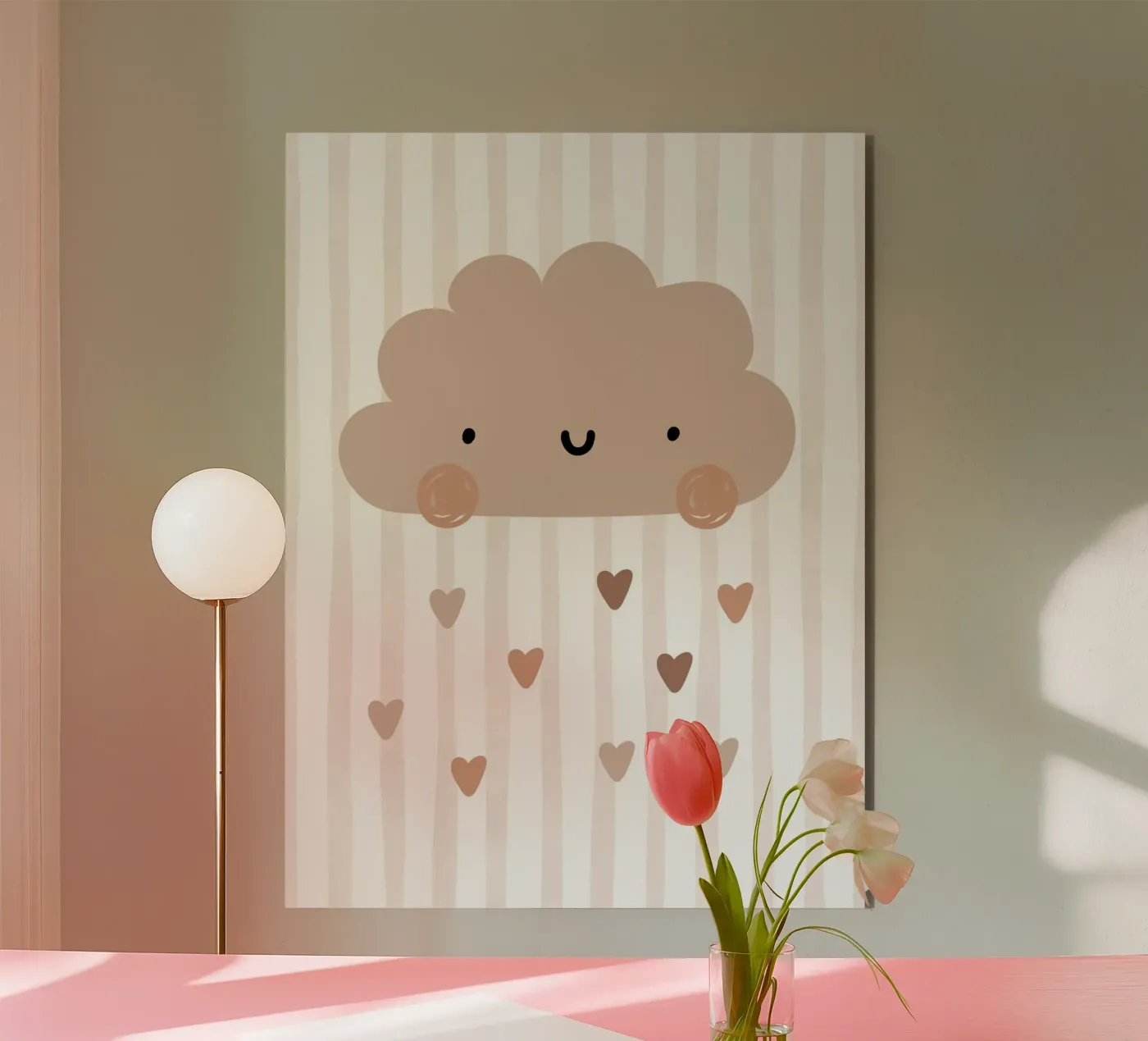 Nuvola dolce alluminio dibond da Littleleo