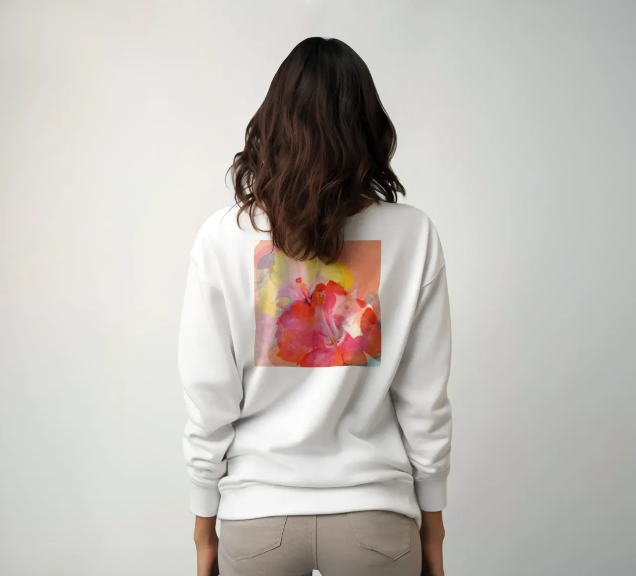 Hibiscus 01 felpa da Shapes and Flowers