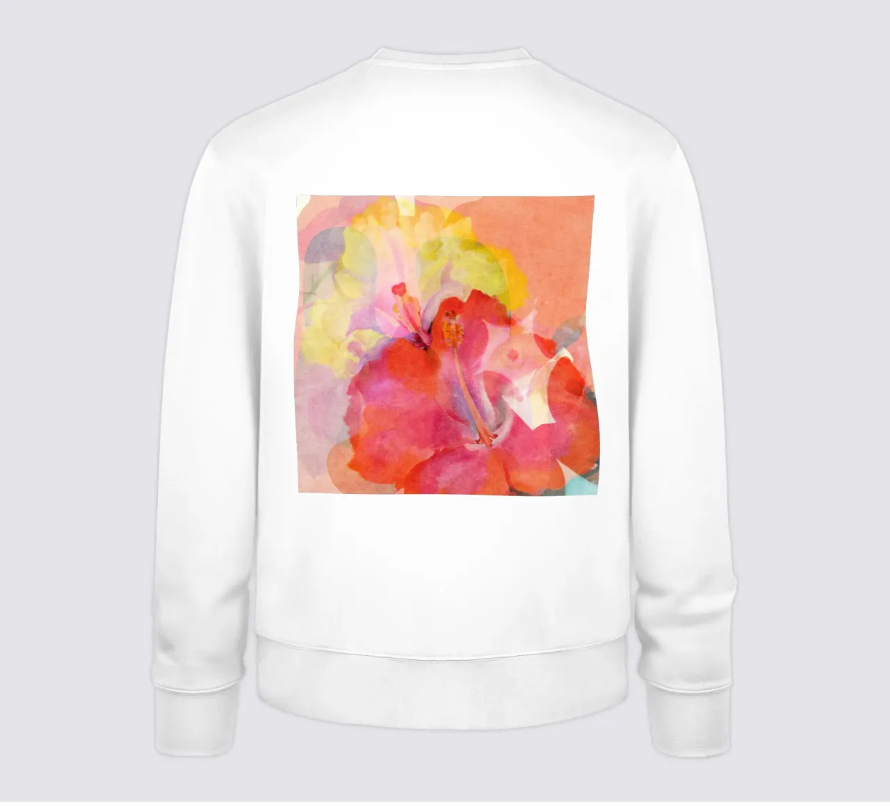 Hibiscus 01 felpa da Shapes and Flowers