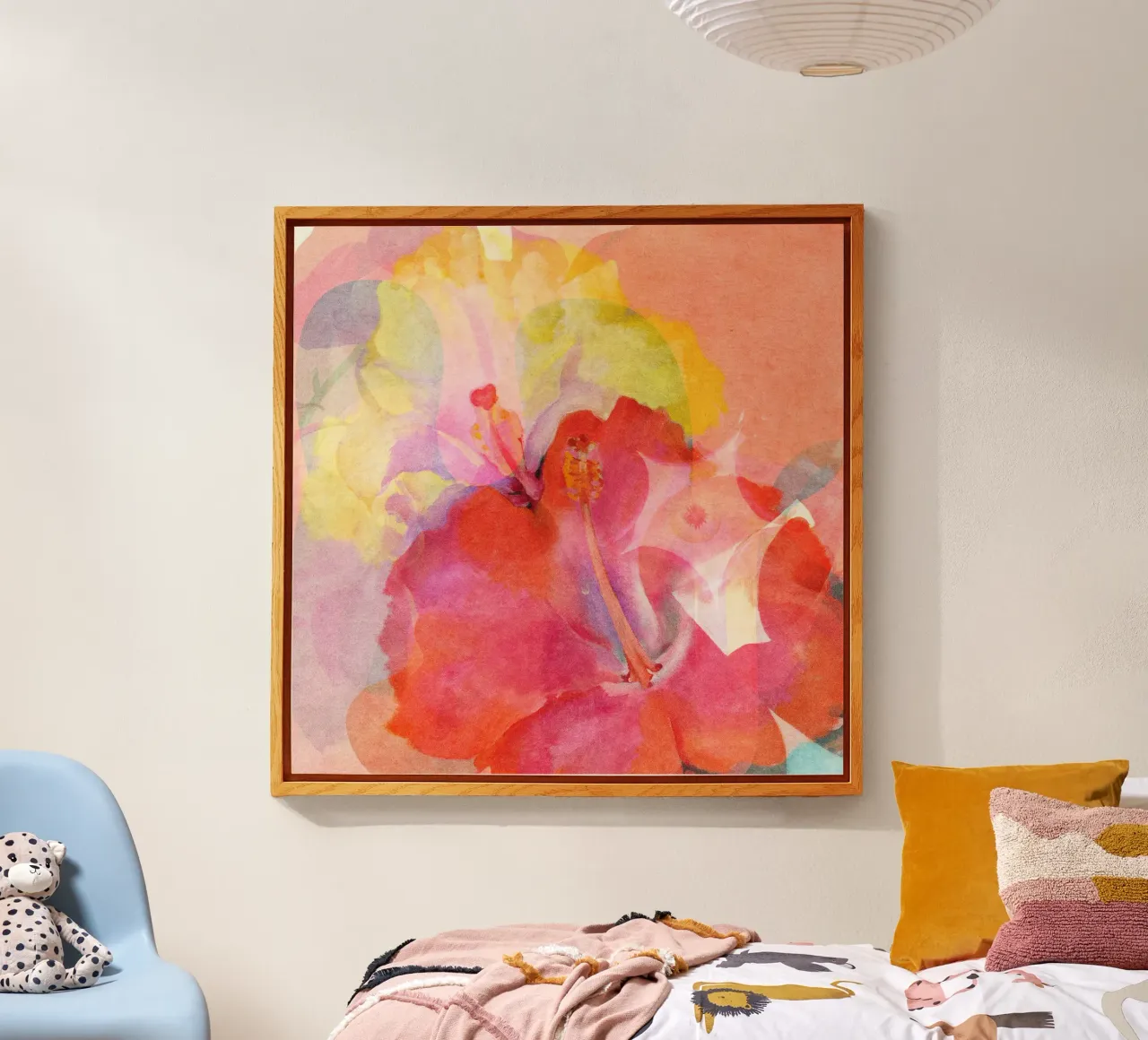 Hibiscus 01 plexiglass da Shapes and Flowers