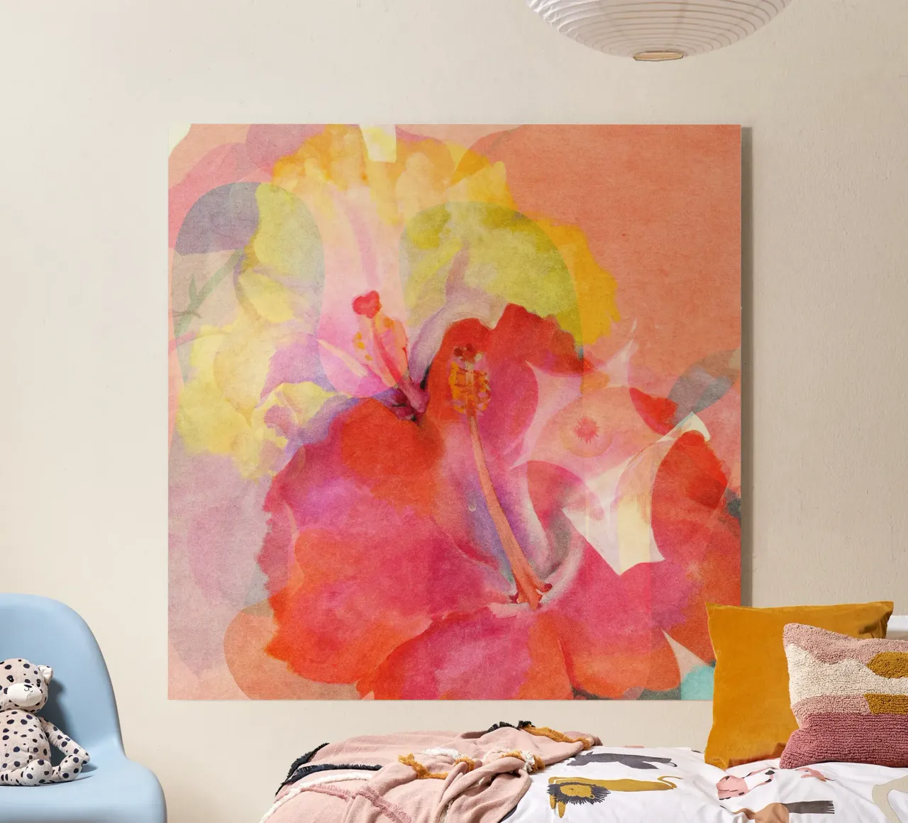 Hibiscus 01 plexiglass da Shapes and Flowers