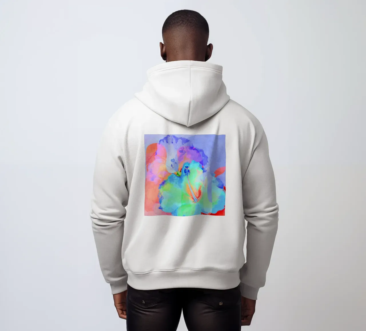 Ibisco 07 felpa con cappuccio da Shapes and Flowers