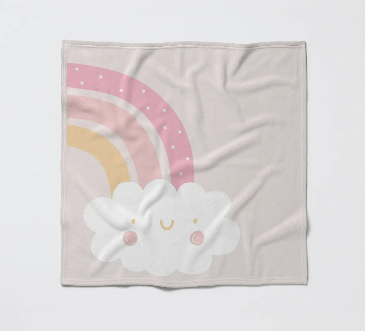 Regenboog Wolk fleecedeken van Littleleo