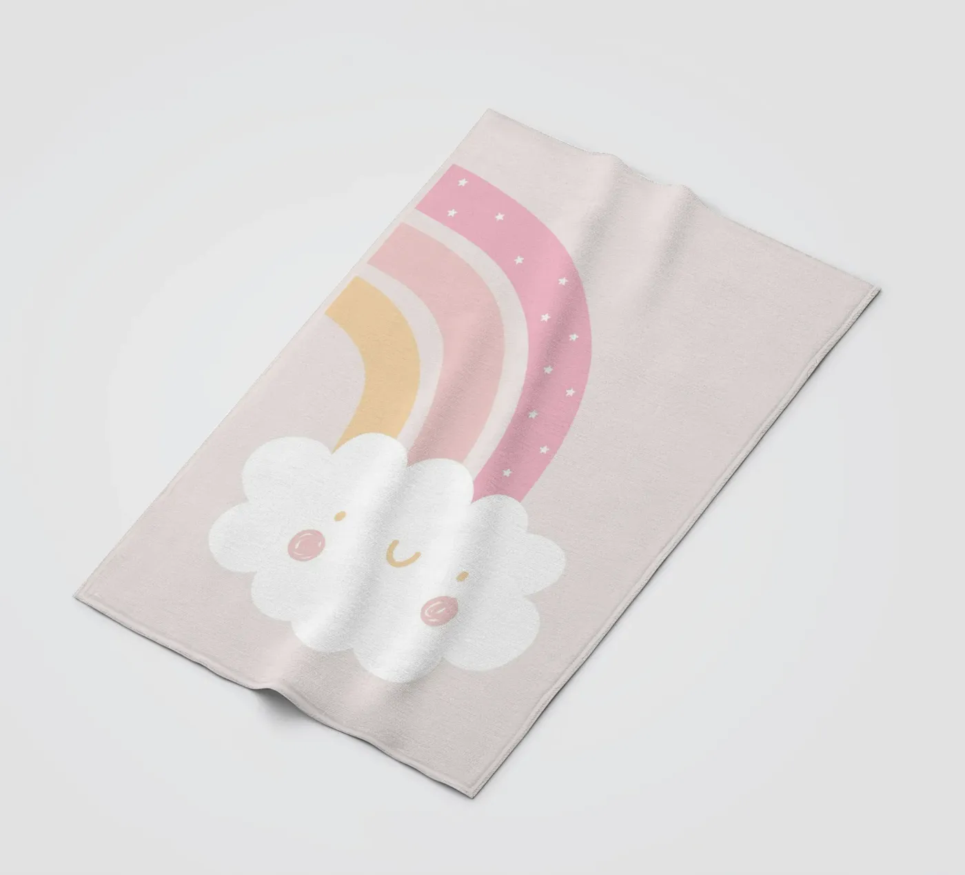 Regenboog Wolk fleecedeken van Littleleo