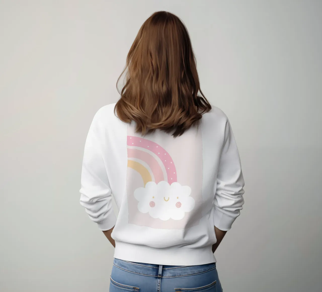 Rainbow Cloud sweatshirt by Littleleo