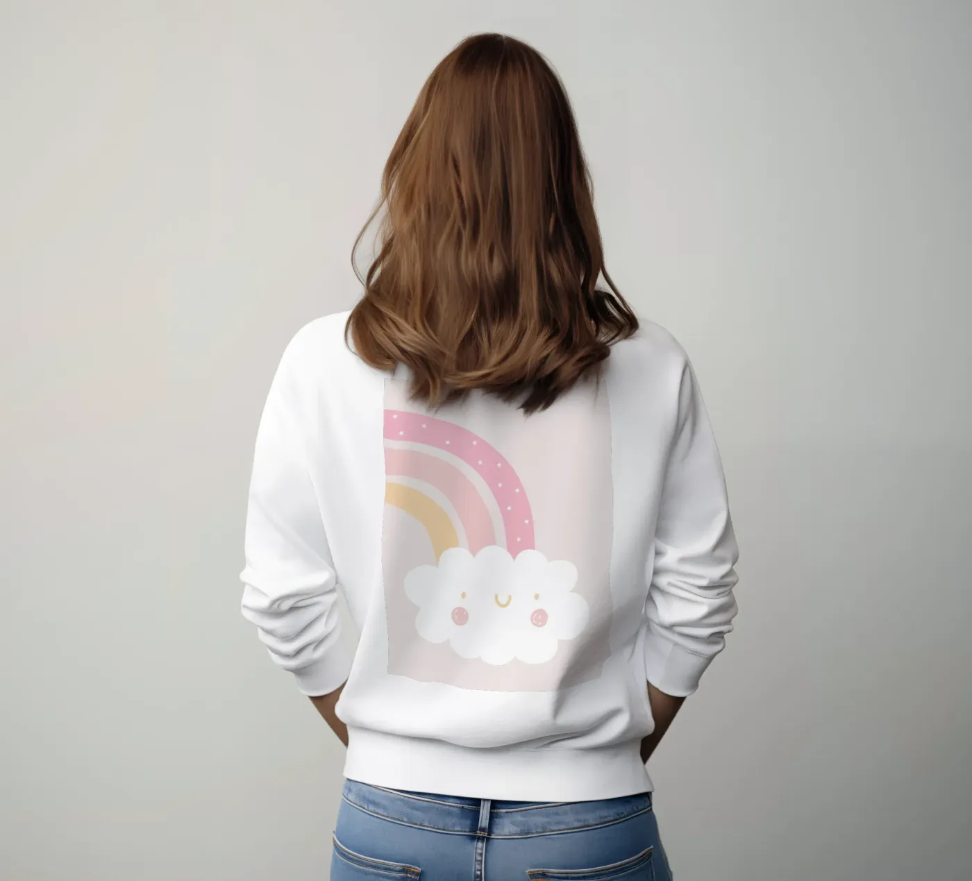 Nuvola arcobaleno felpa da Littleleo