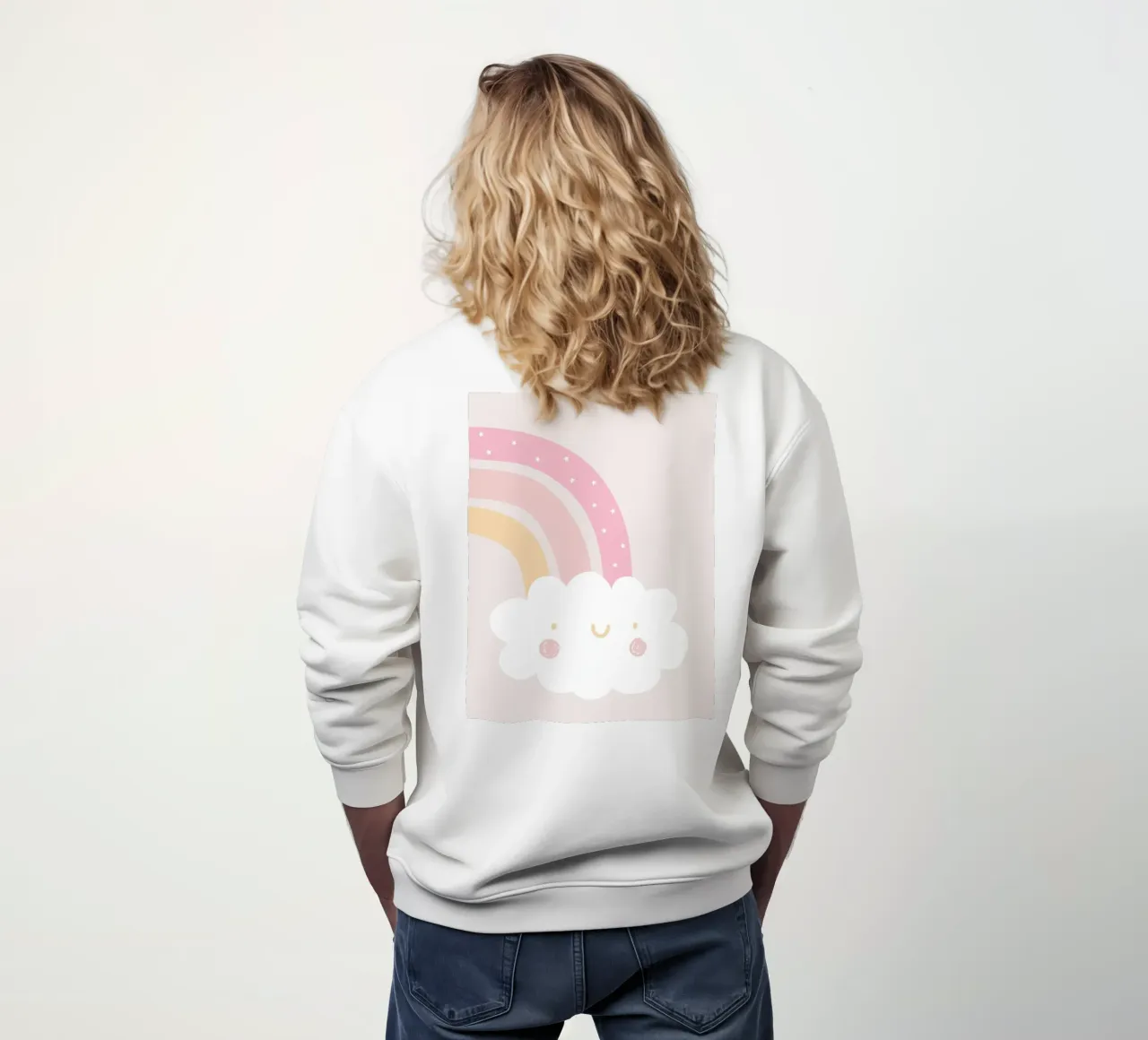 Rainbow Cloud sweatshirt by Littleleo