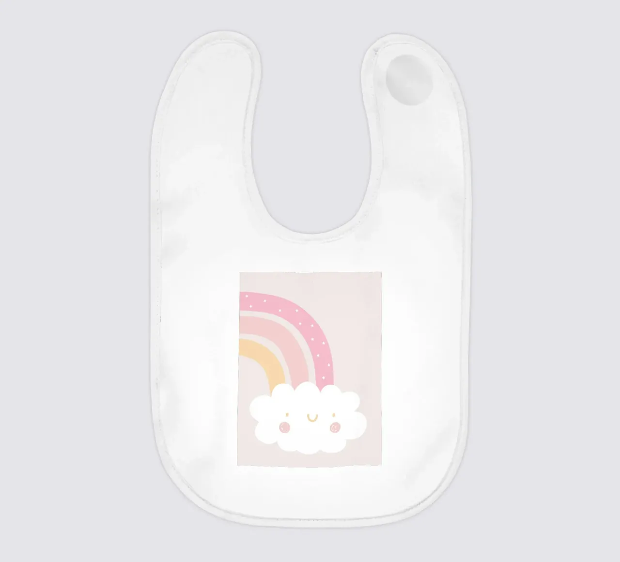 Rainbow Cloud Babylätzchen von Littleleo