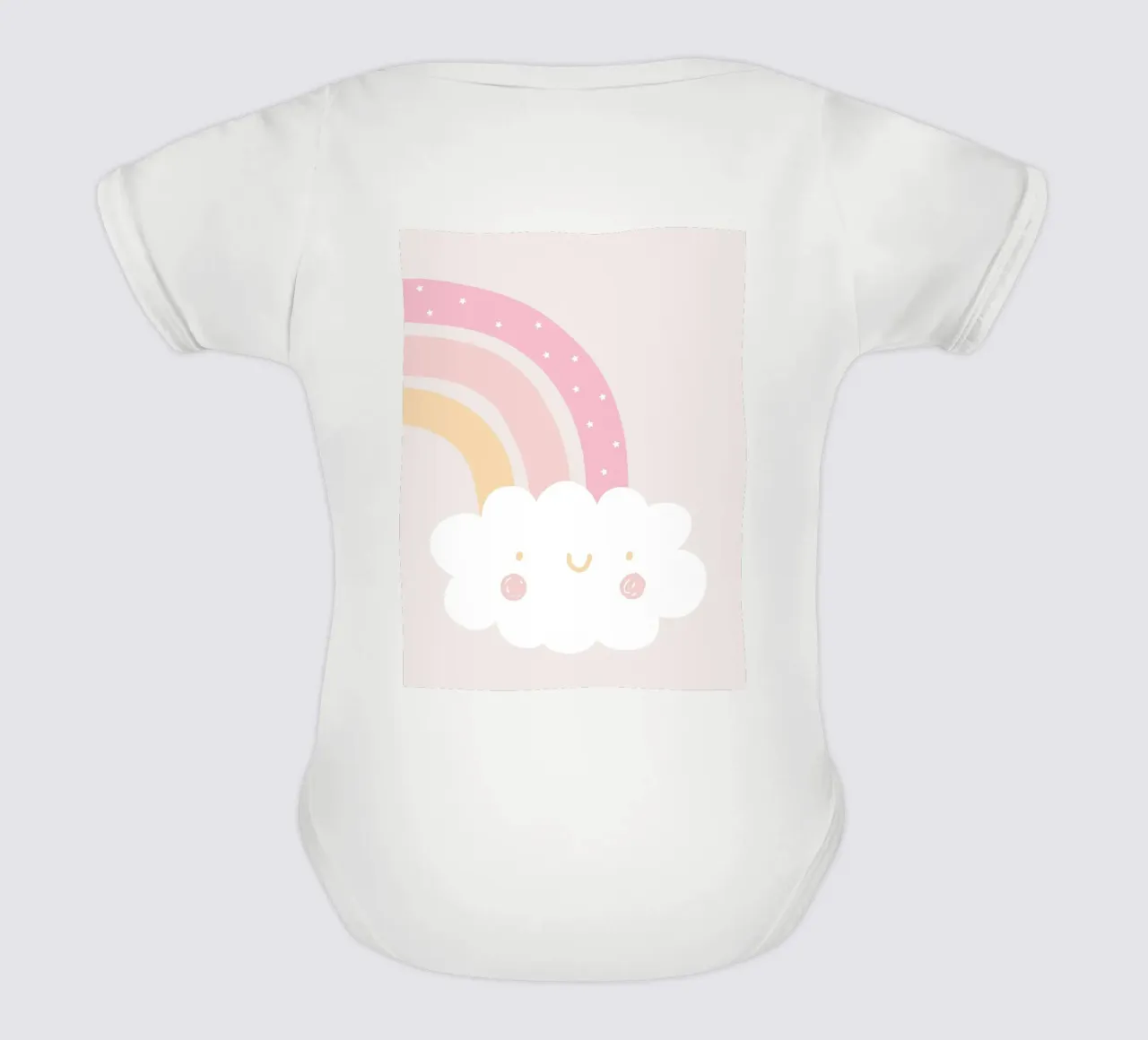 Nuage arc-en-ciel body bébé de Littleleo