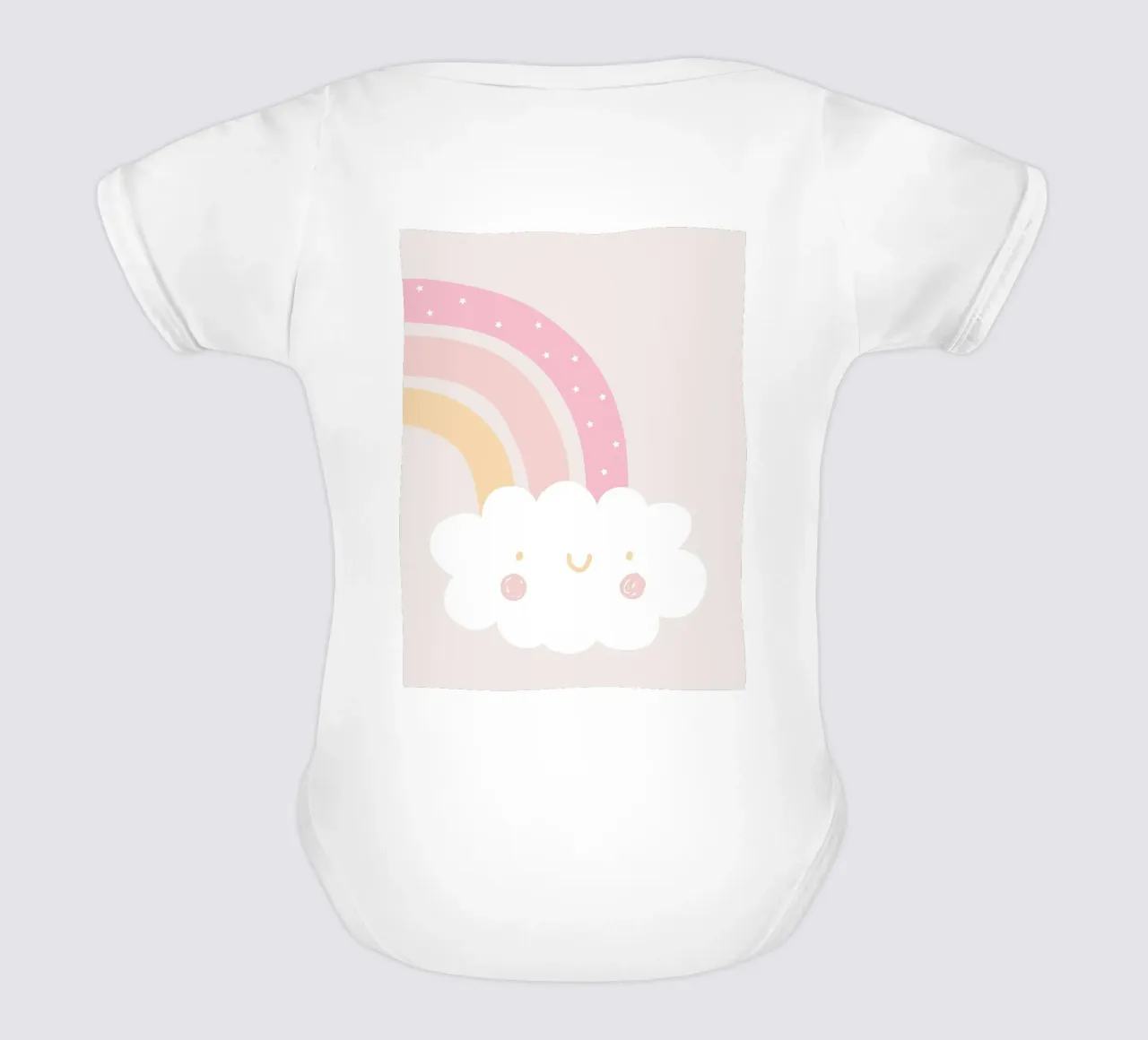 Nuage arc-en-ciel body bébé de Littleleo