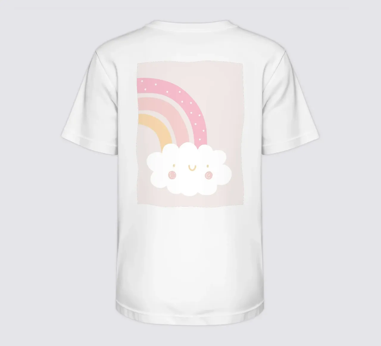 Rainbow Cloud t-shirt bambini da Littleleo