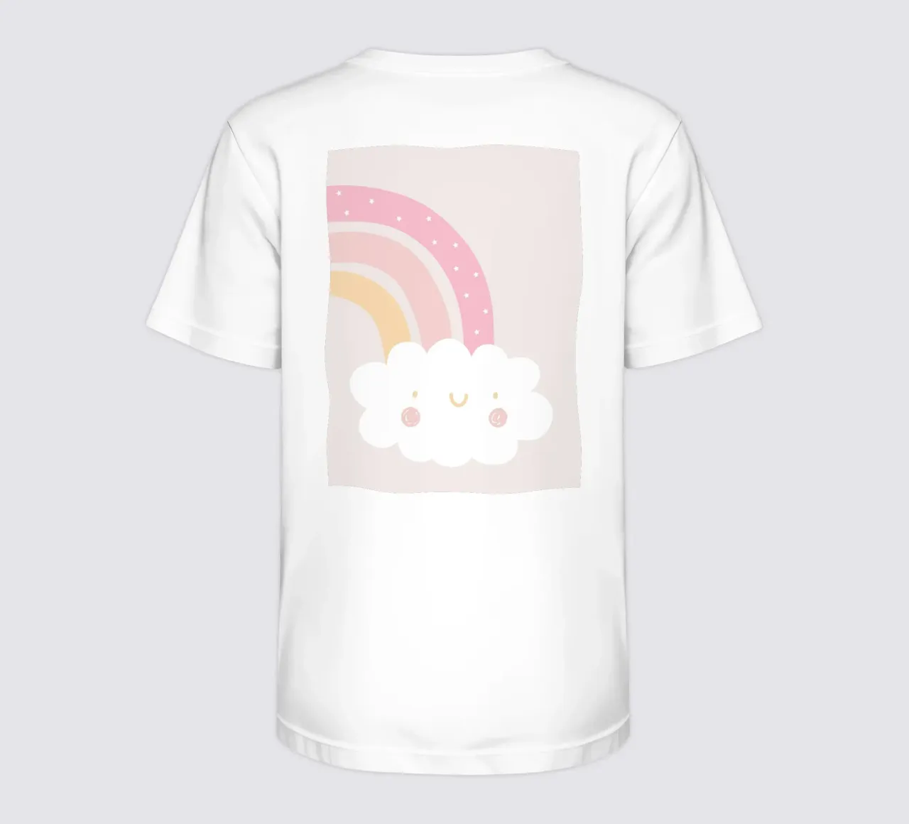 Rainbow Cloud t-shirt bambini da Littleleo