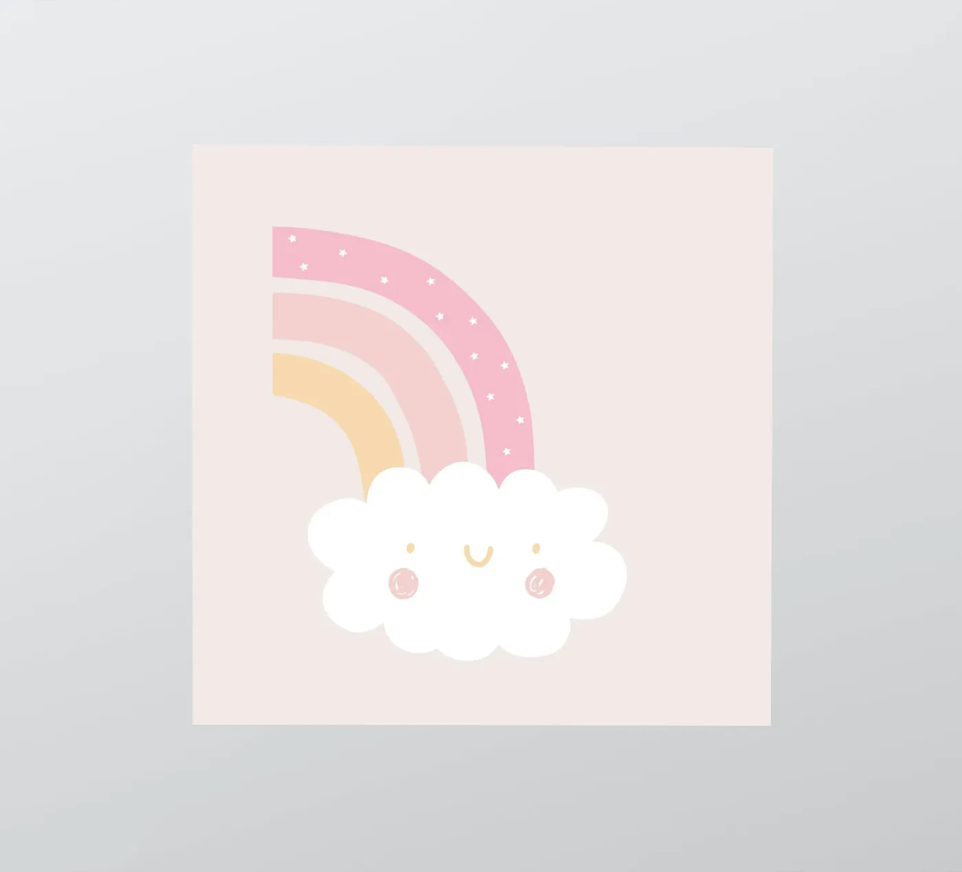 Rainbow Cloud sticker by Littleleo