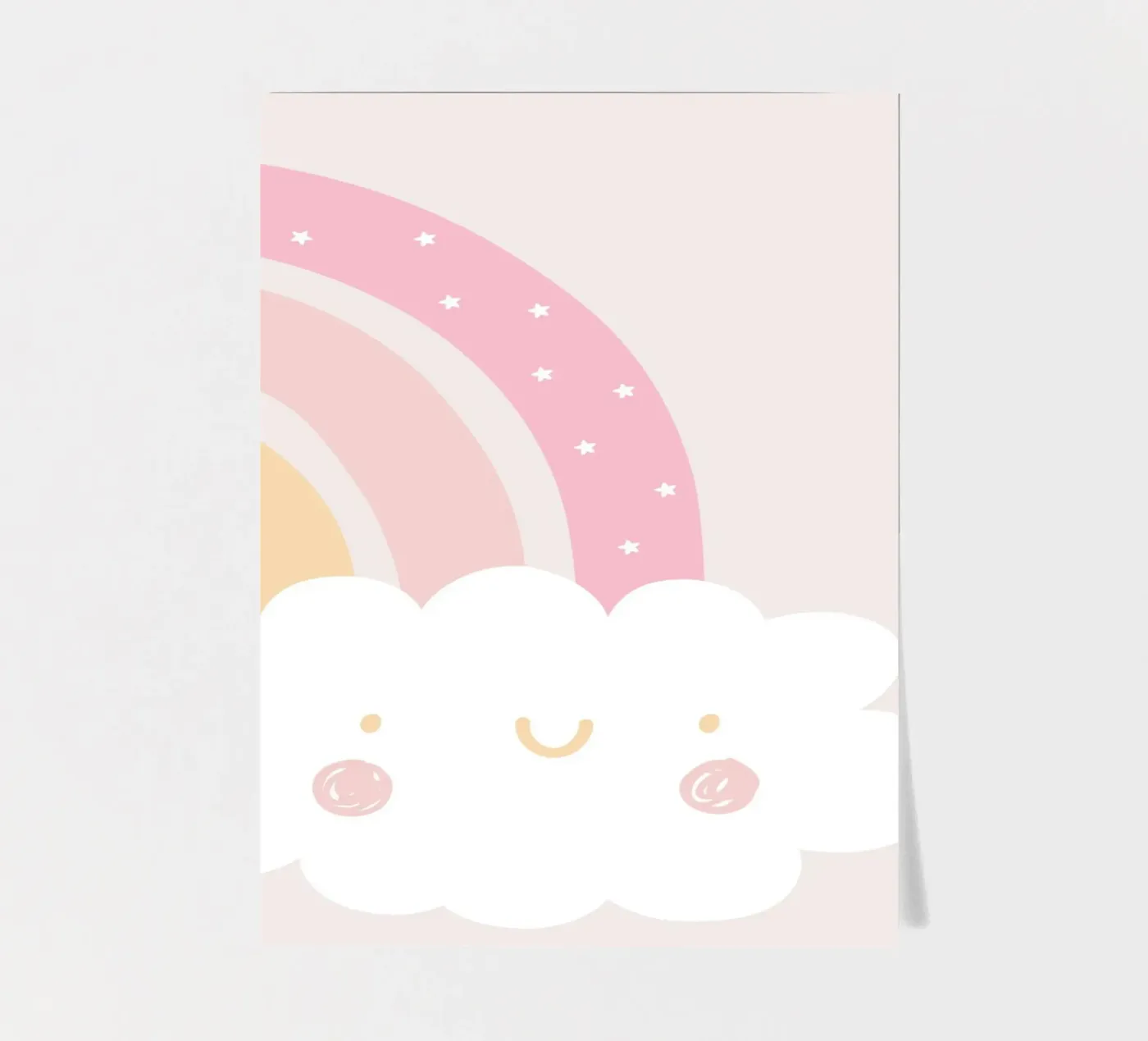 Rainbow Cloud sticker sheet by Littleleo