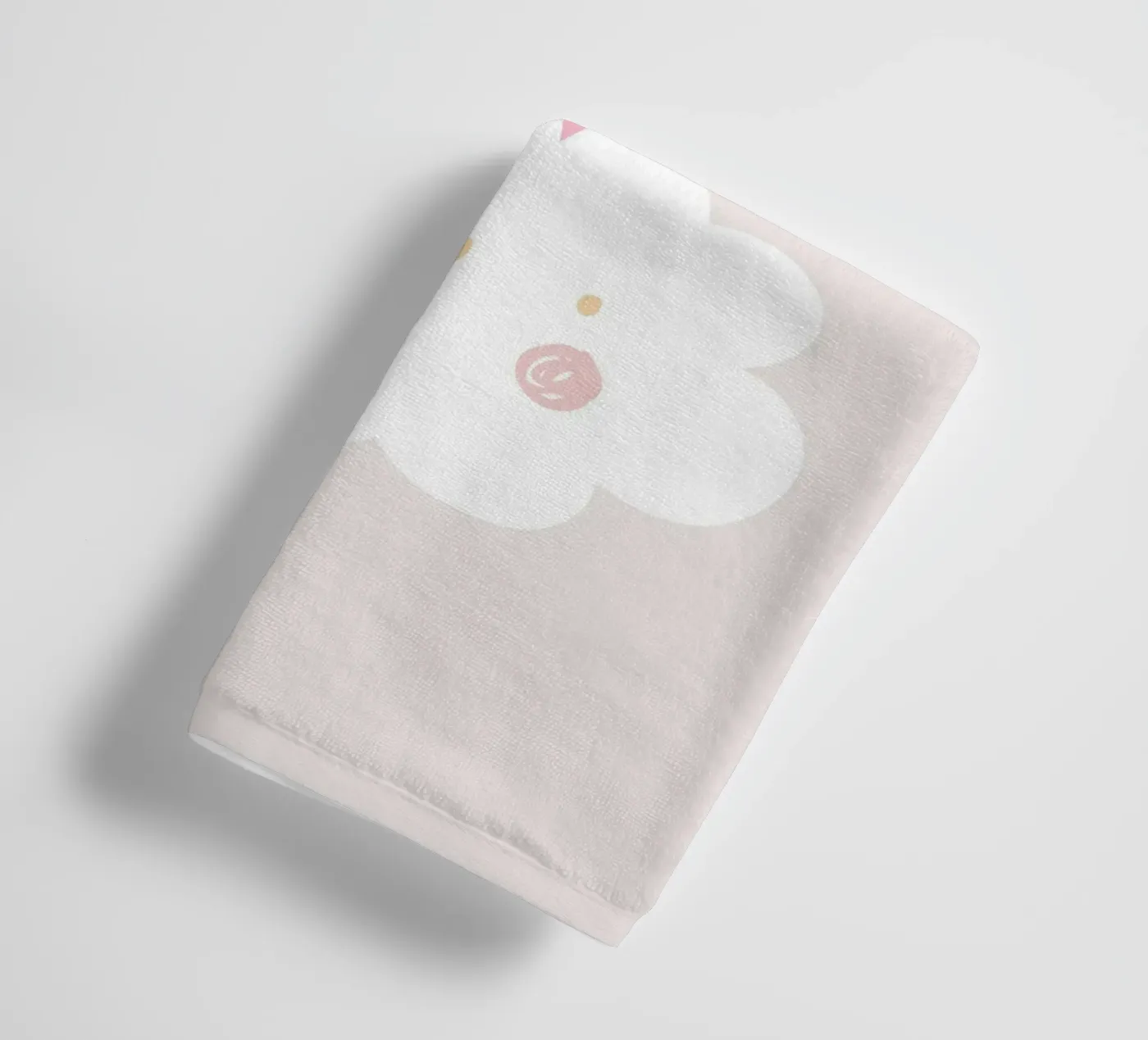 Rainbow Cloud badhanddoek van Littleleo