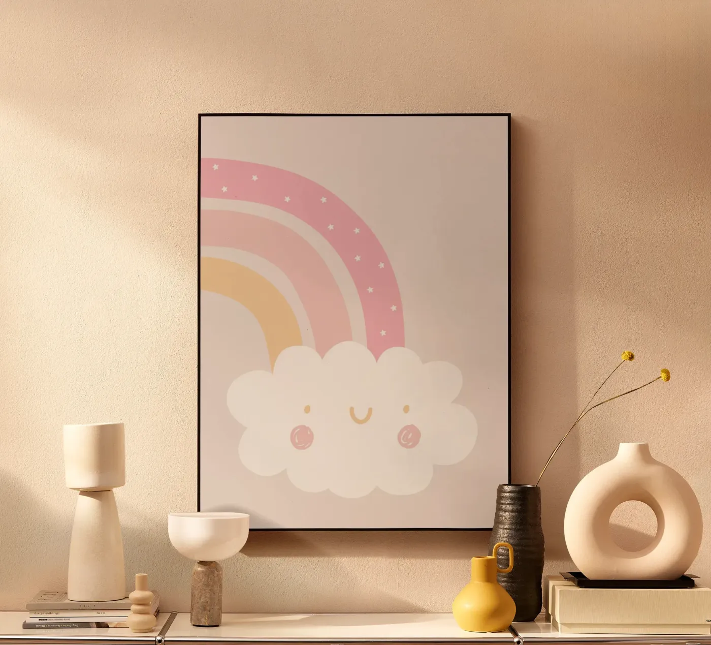 Rainbow Cloud forex plate by Littleleo