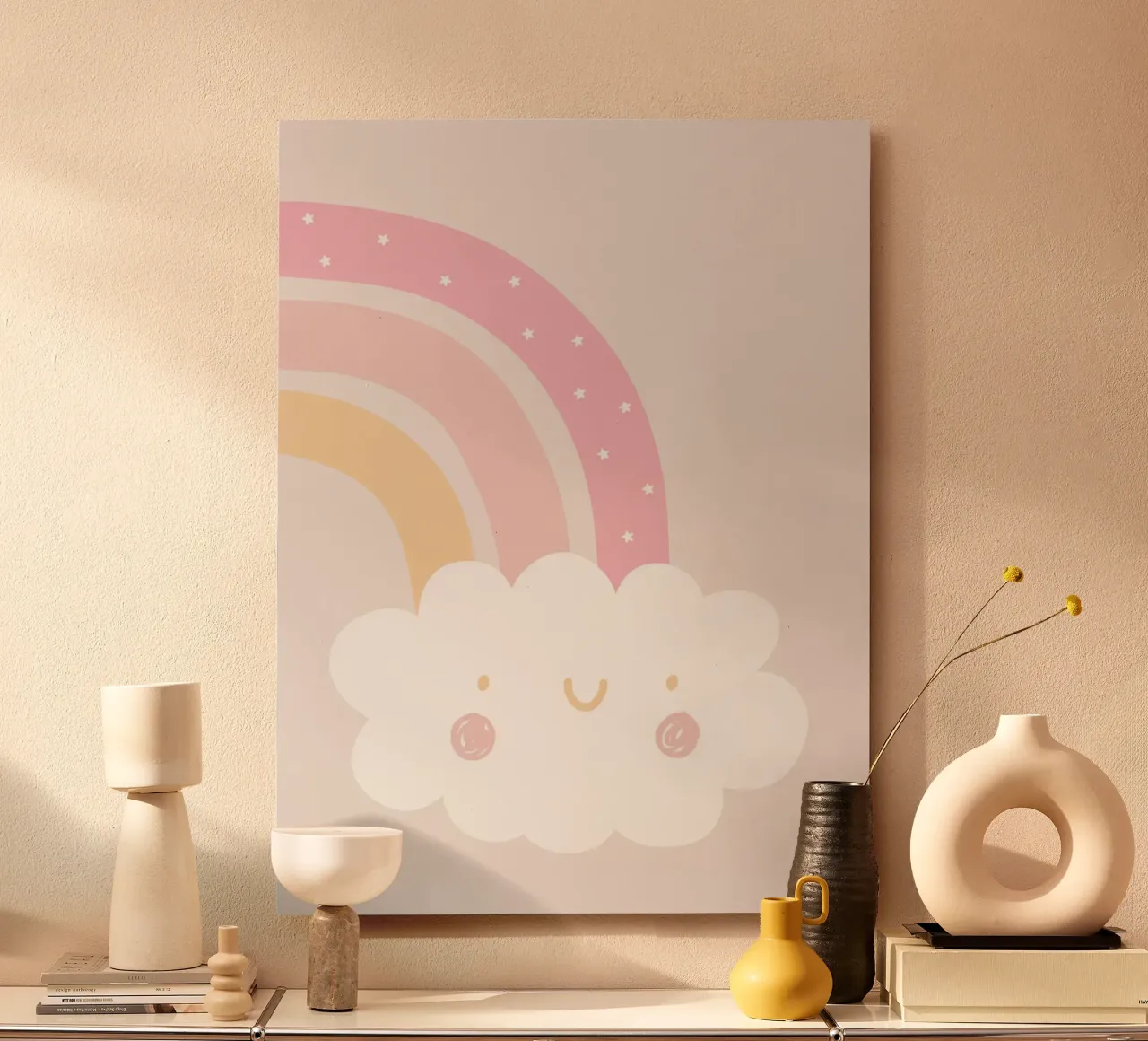 Rainbow Cloud forex plate by Littleleo