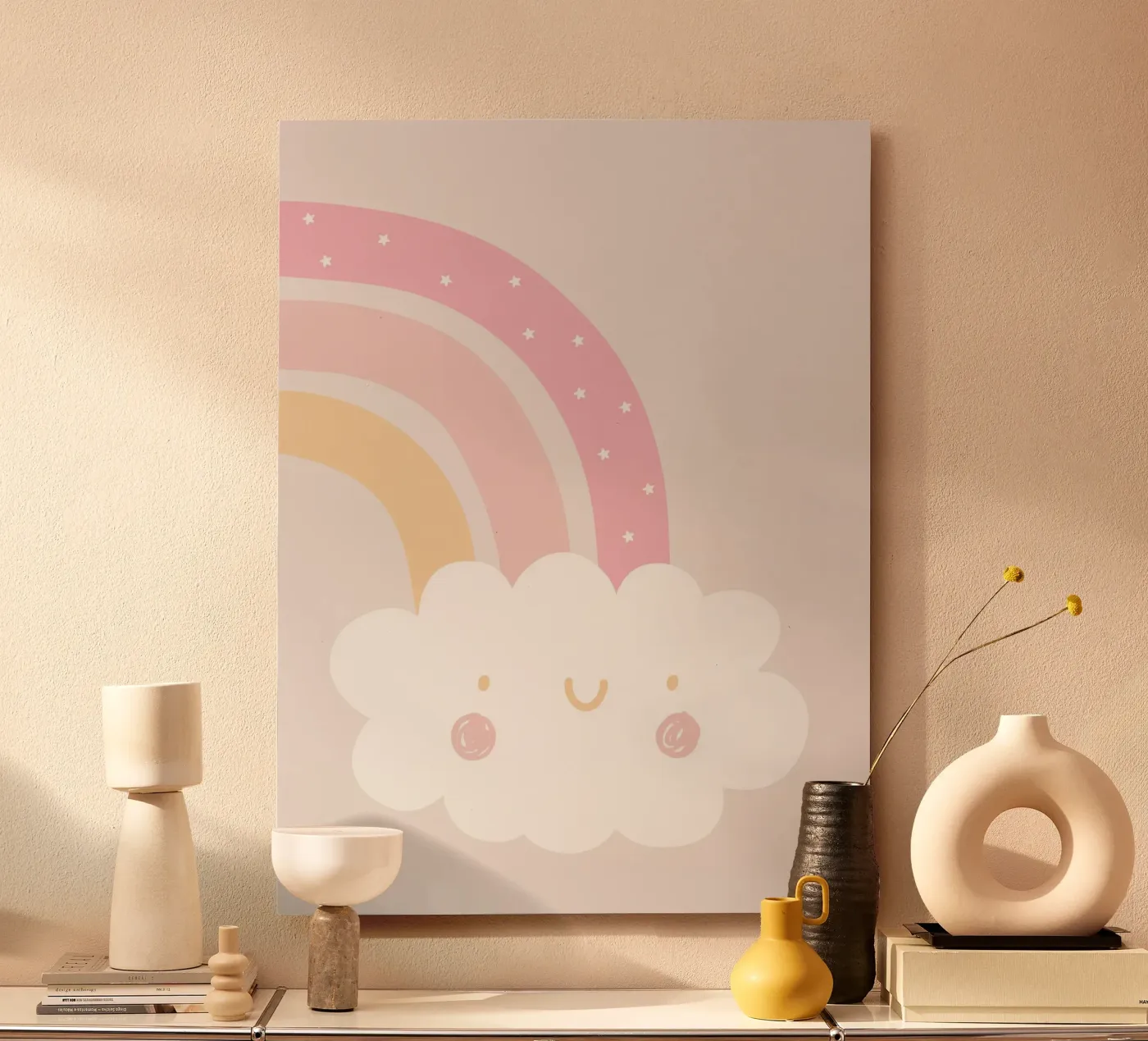 Rainbow Cloud forex plate by Littleleo