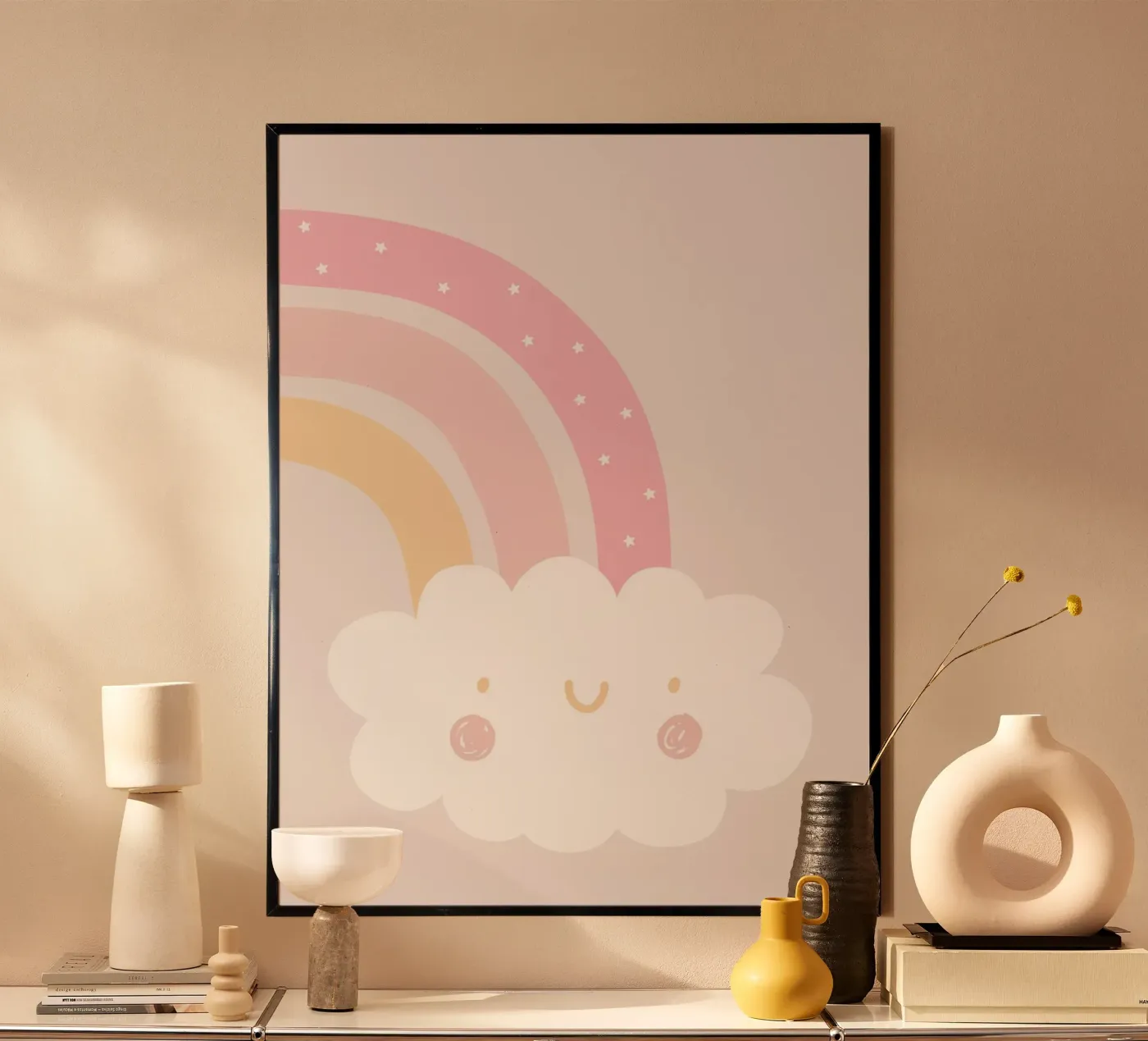 Rainbow Cloud poster by Littleleo