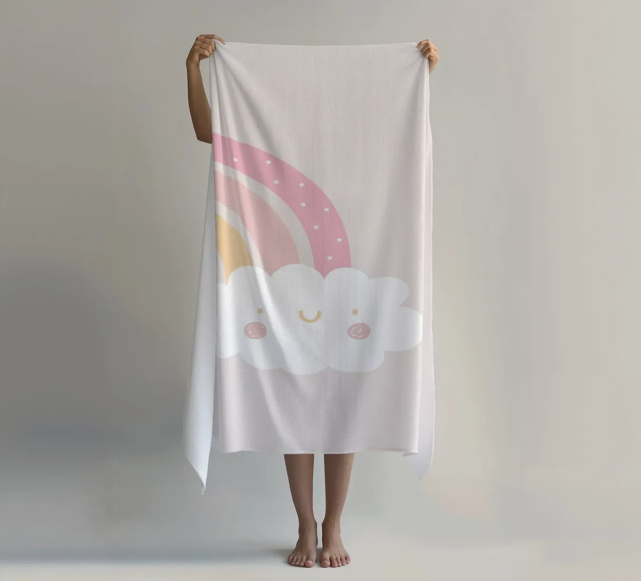 Nuvola arcobaleno telo mare da Littleleo