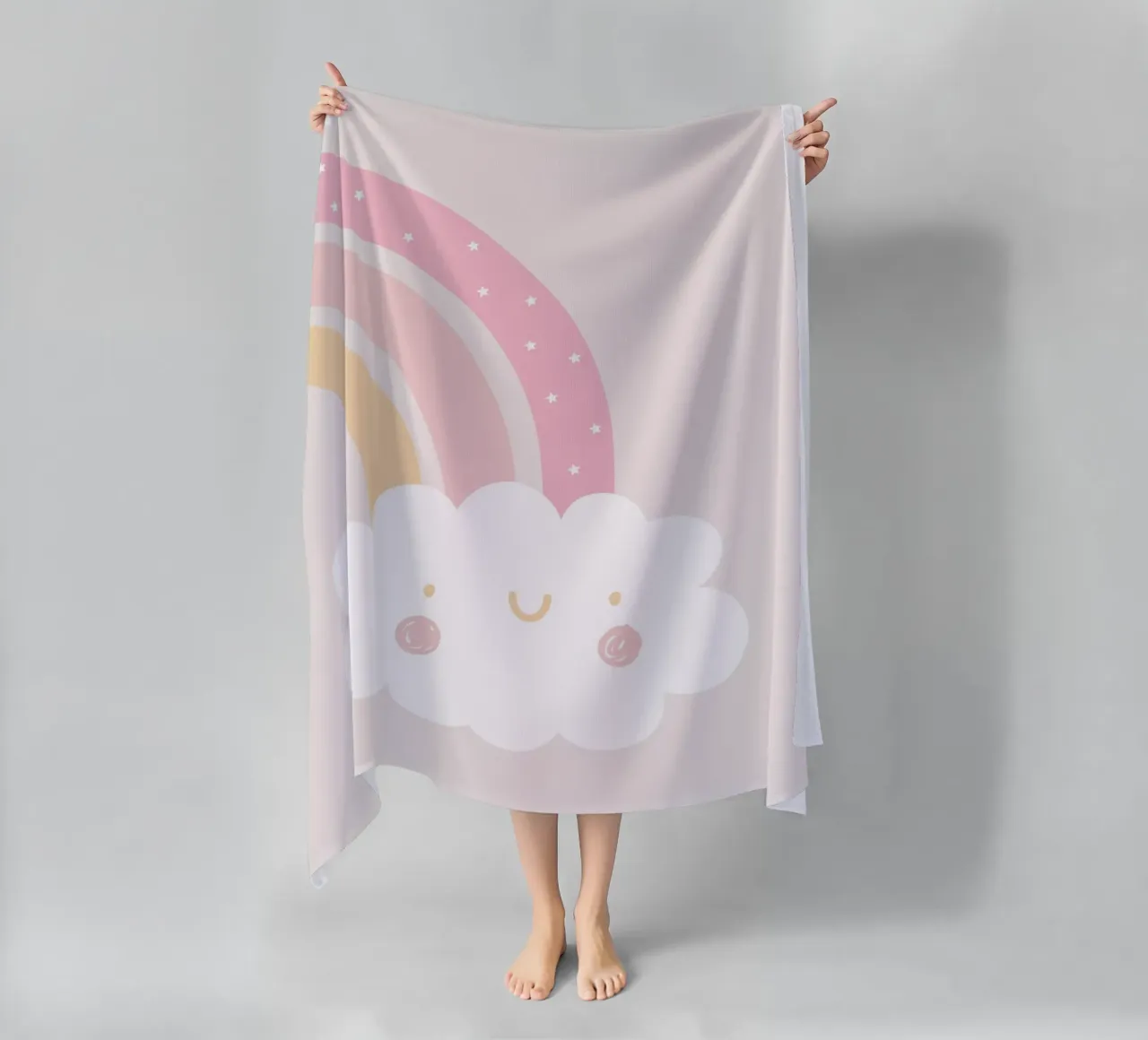 Nuvola arcobaleno telo mare da Littleleo