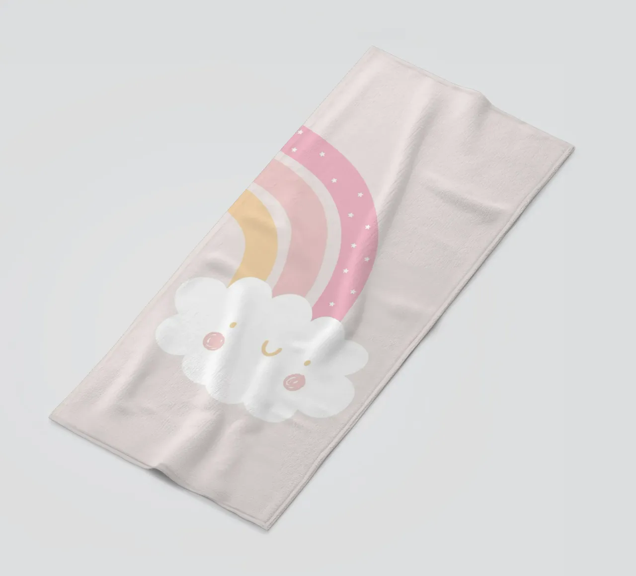 Nuvola arcobaleno telo mare da Littleleo