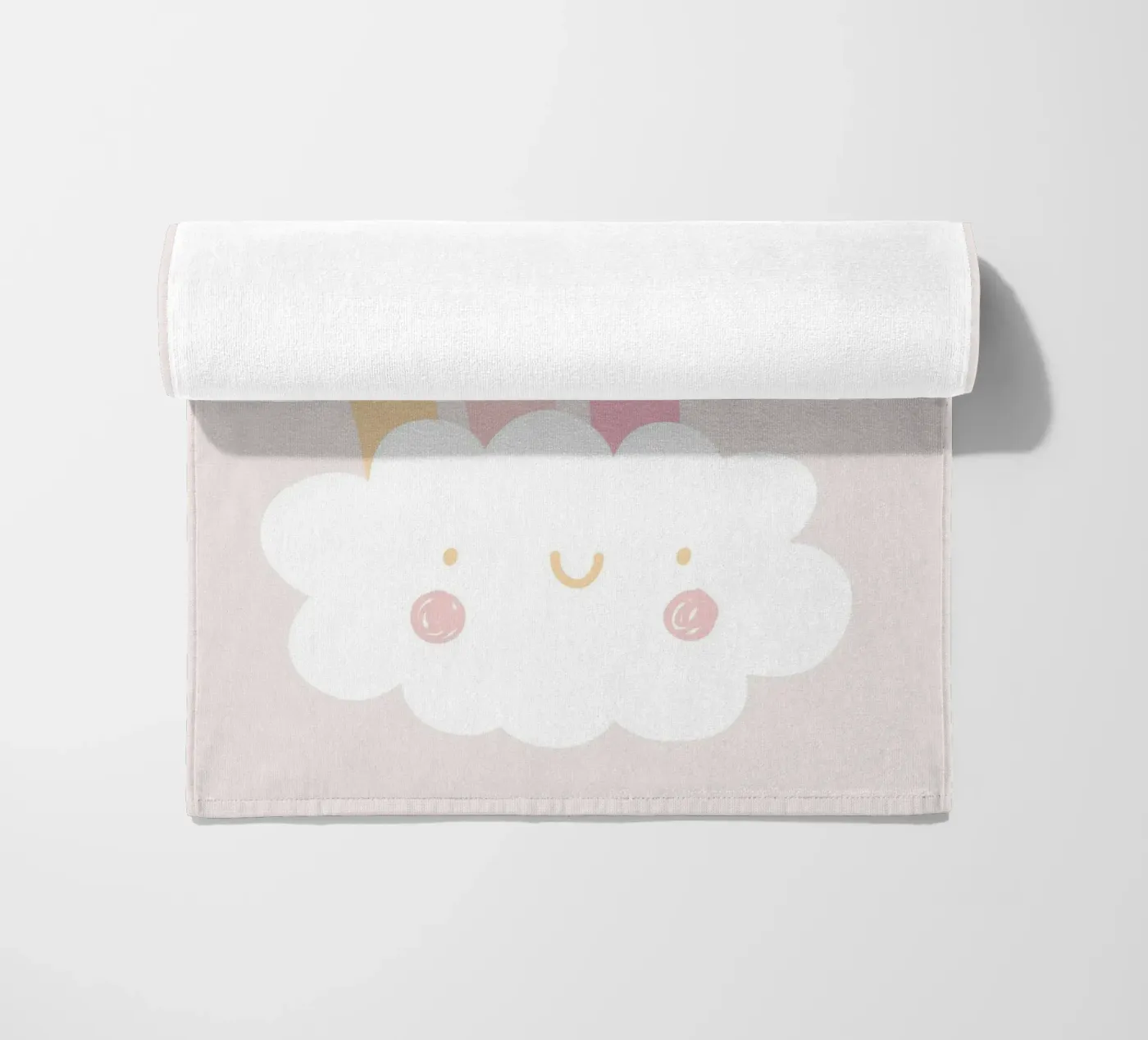 Nuvola arcobaleno telo mare da Littleleo