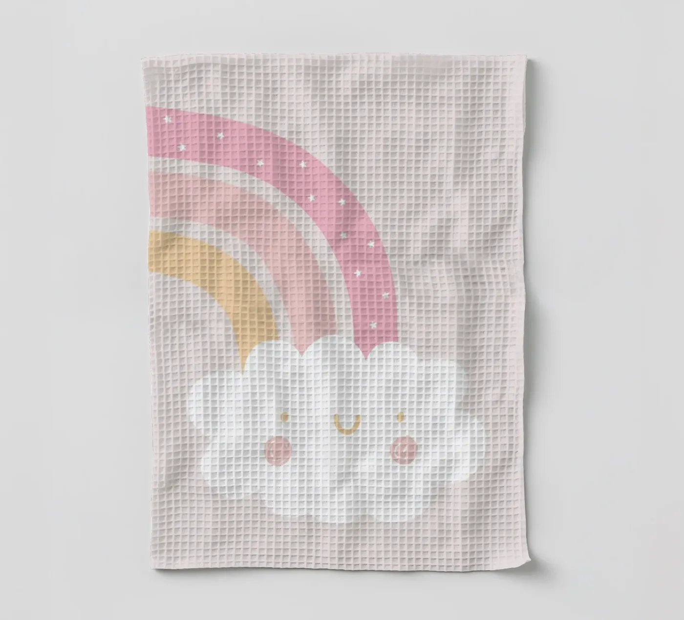 Nuage arc-en-ciel torchon de Littleleo