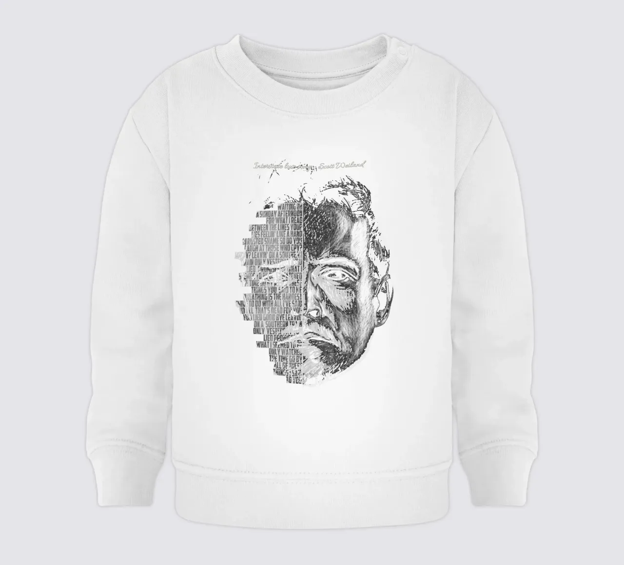 Canzone d'amore interstatale felpa neonato da Gunawan Rb