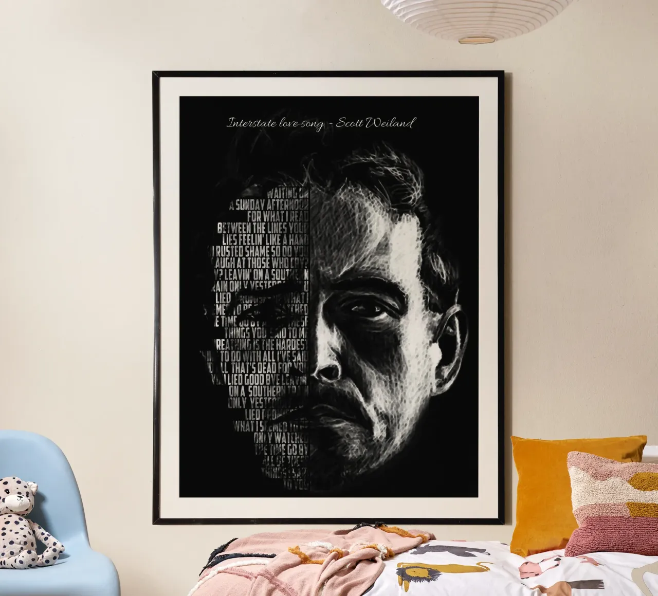 Canzone d'amore interstatale poster da Gunawan Rb