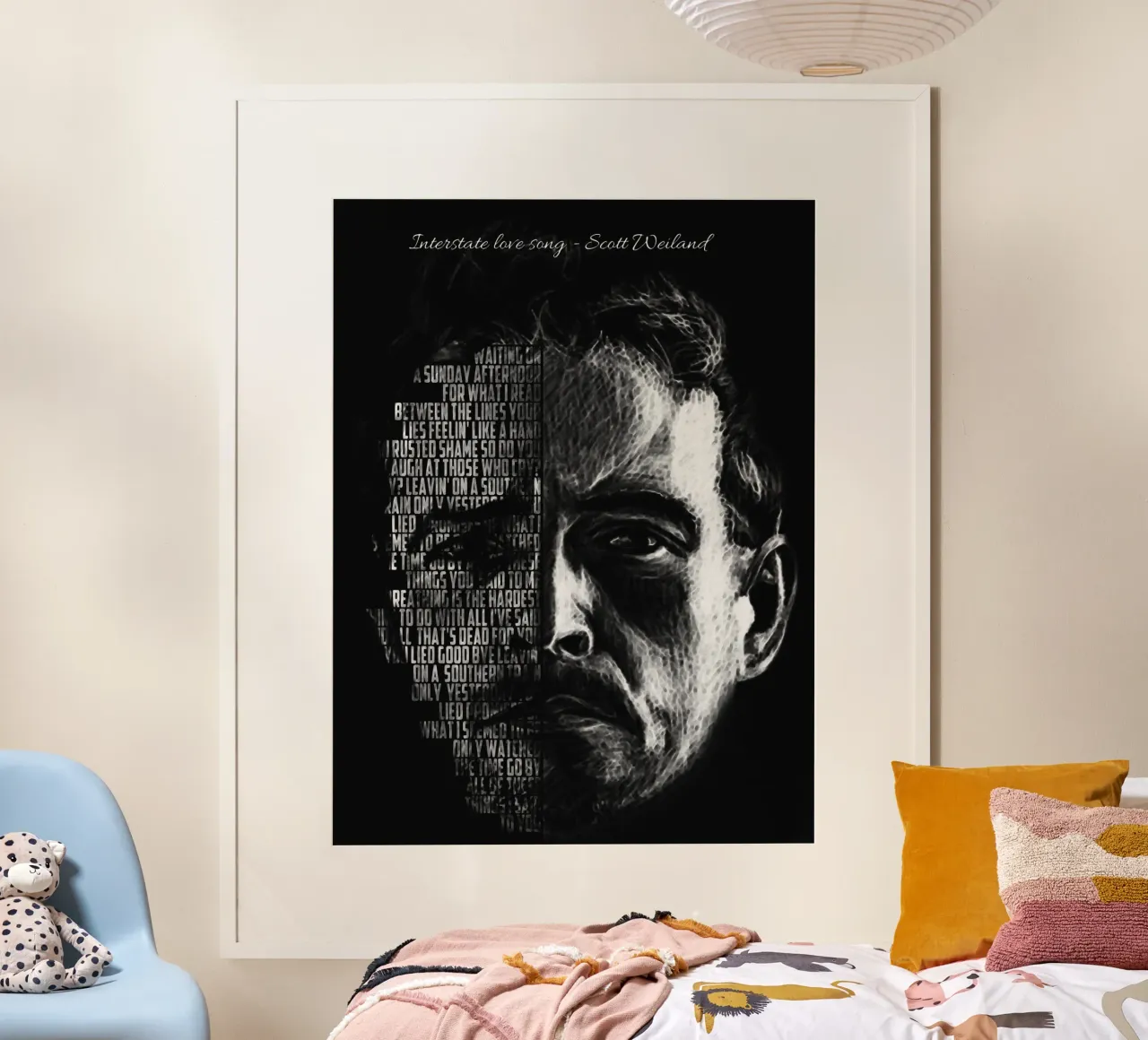 Canzone d'amore interstatale poster da Gunawan Rb