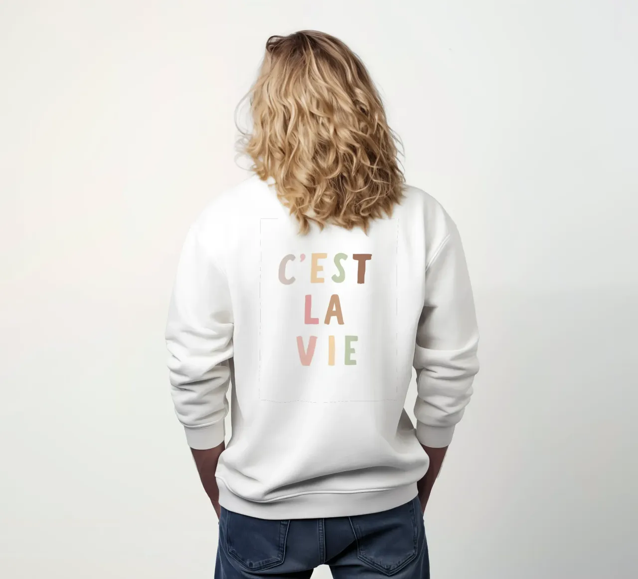 Questa è la vita felpa da Littleleo