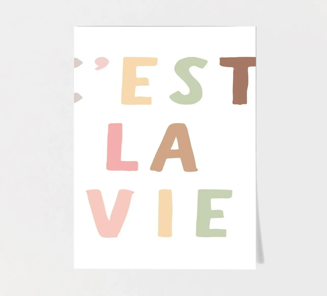 That's life stickervel van Littleleo