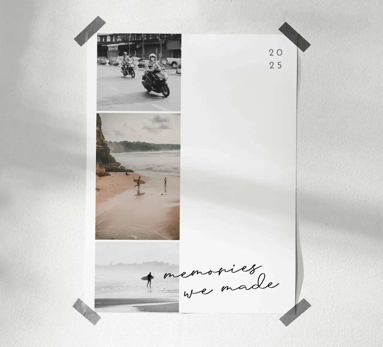 Memories we made poster by we line studio - design