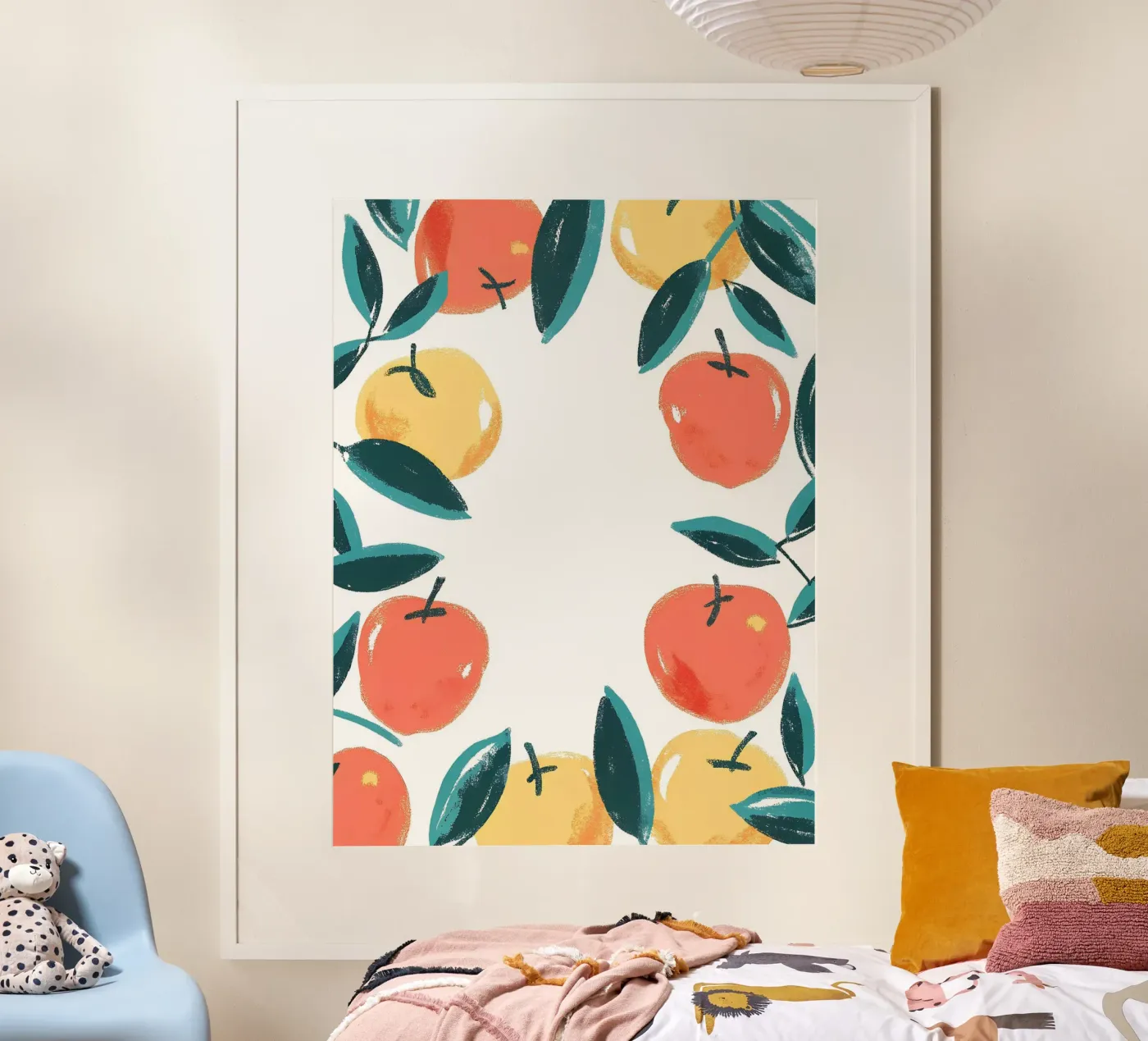 Apple Fruit Frame poster by PREKETEWE
