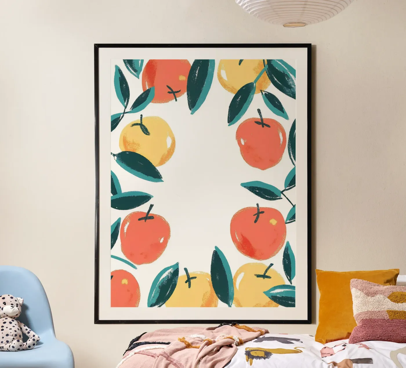 Apple Fruit Frame poster by PREKETEWE