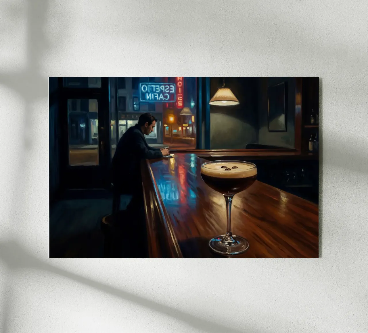 Espresso Martini plexiglass da Art Center