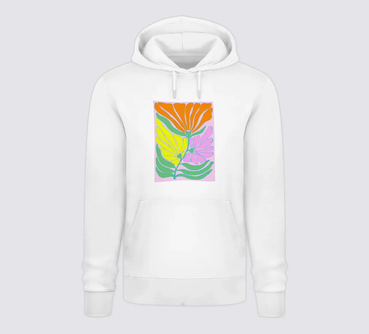 Sogni di fiori a colori felpa con cappuccio da Carina Pop & Pastell