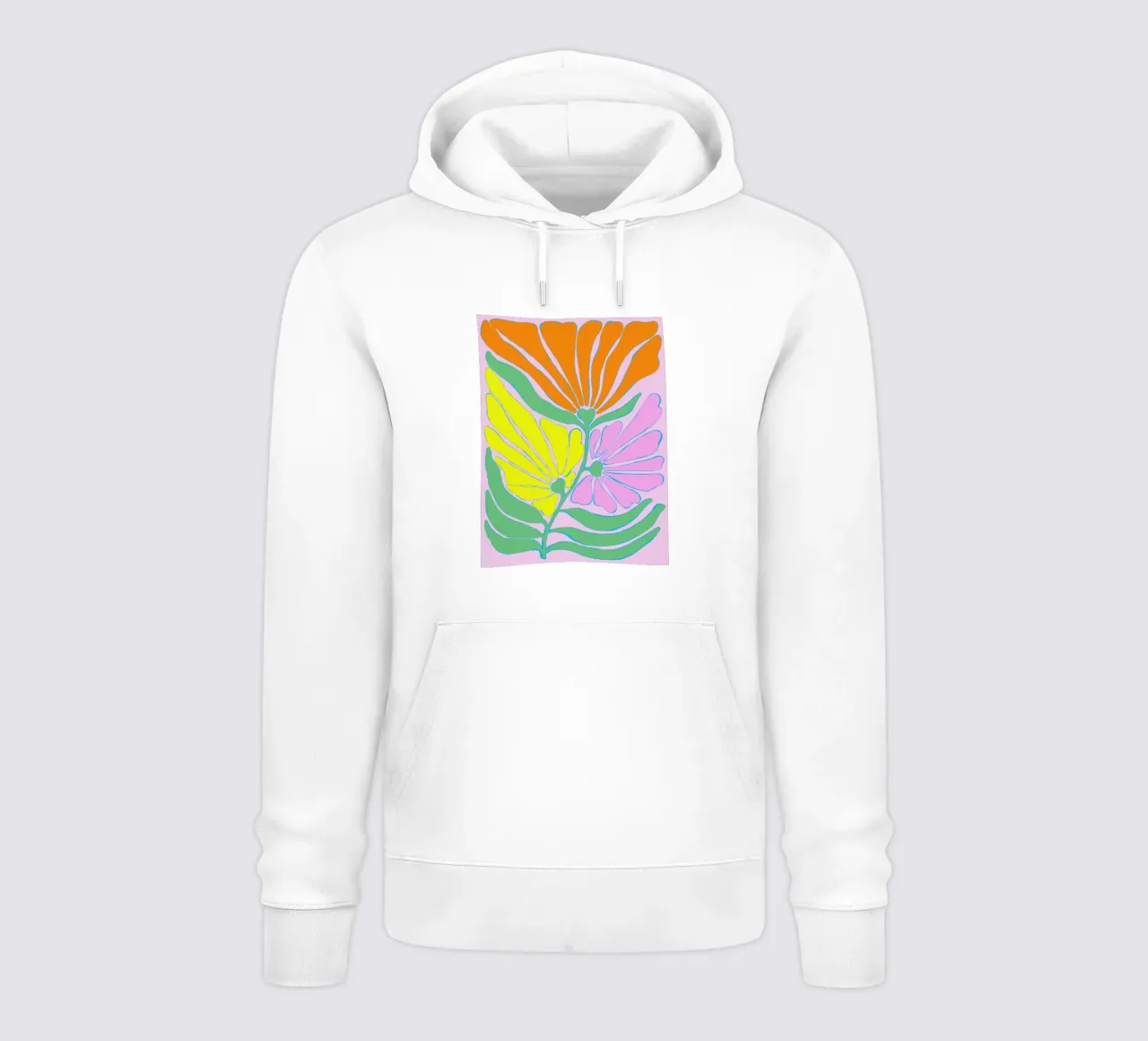 Sogni di fiori a colori felpa con cappuccio da Carina Pop & Pastell