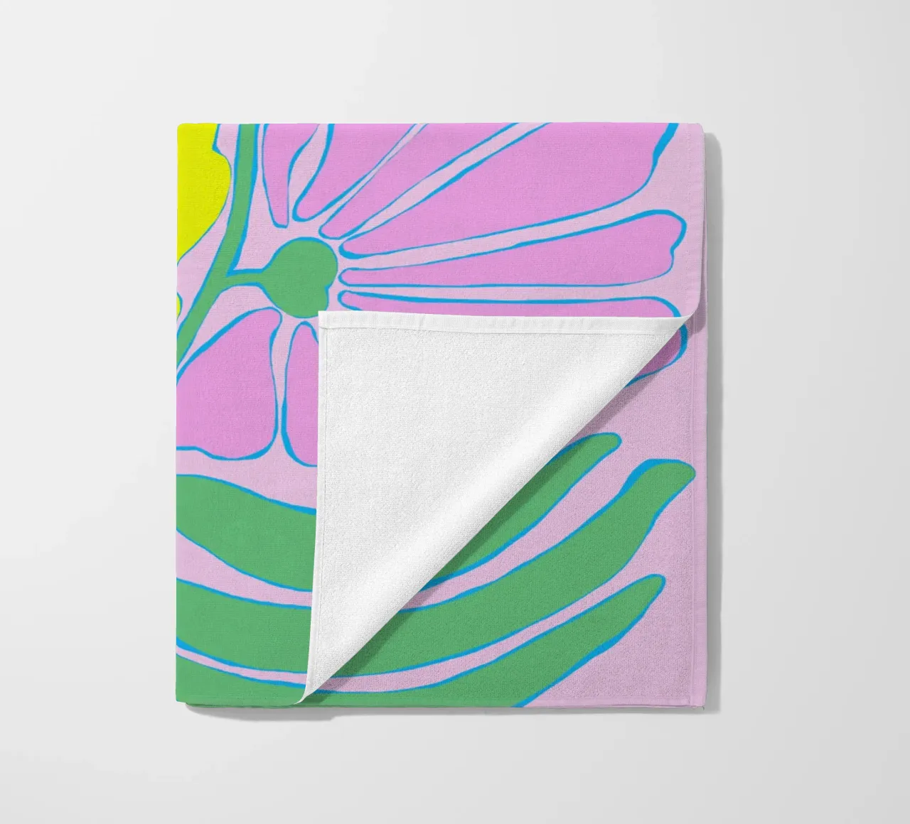 Sogni di fiori a colori telo mare da Carina Pop & Pastell