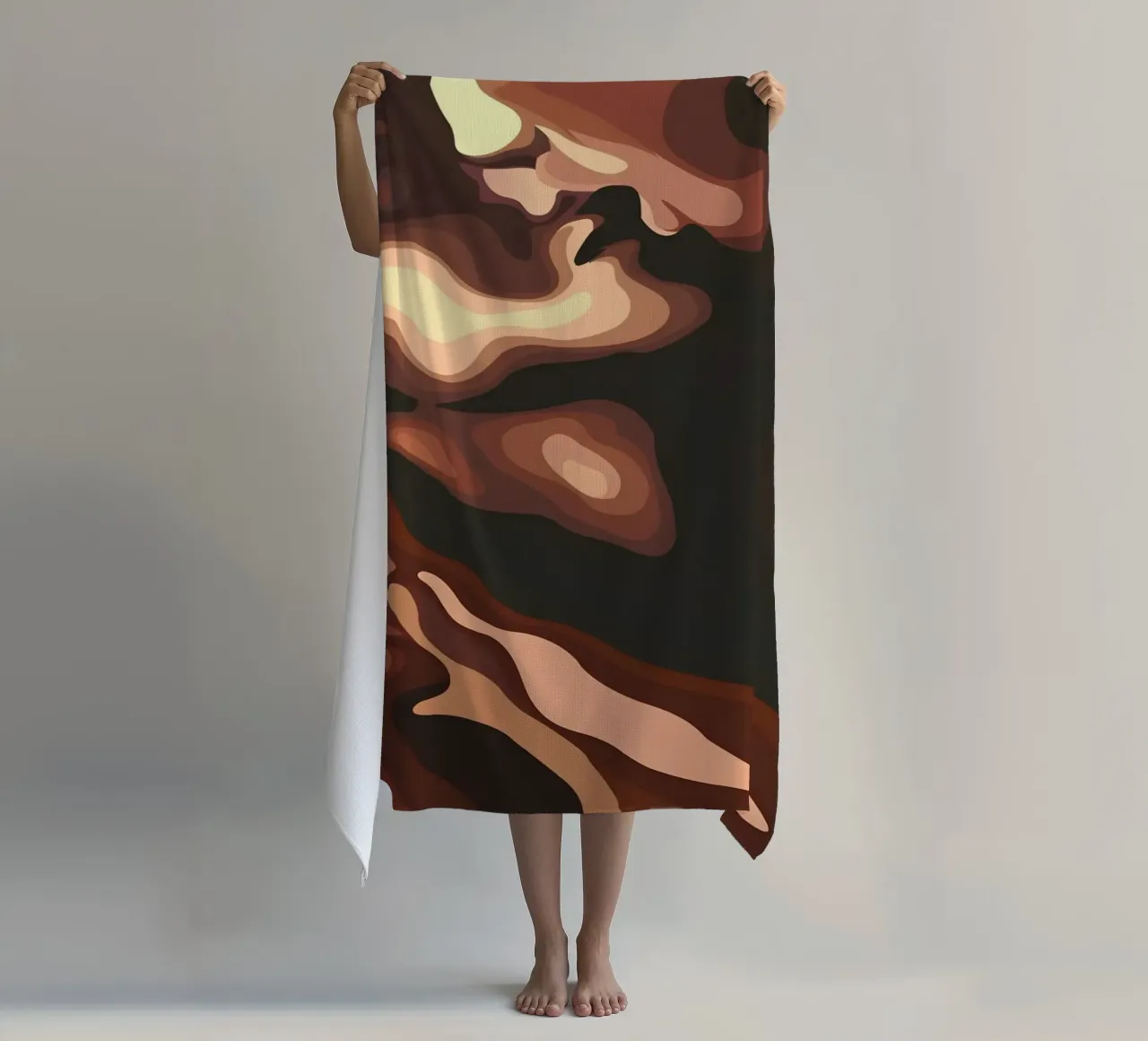 Due volti in ombra telo mare da luxi&lace