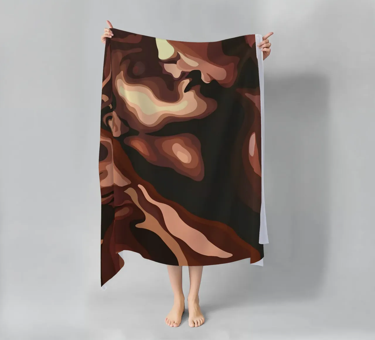 Due volti in ombra telo mare da luxi&lace