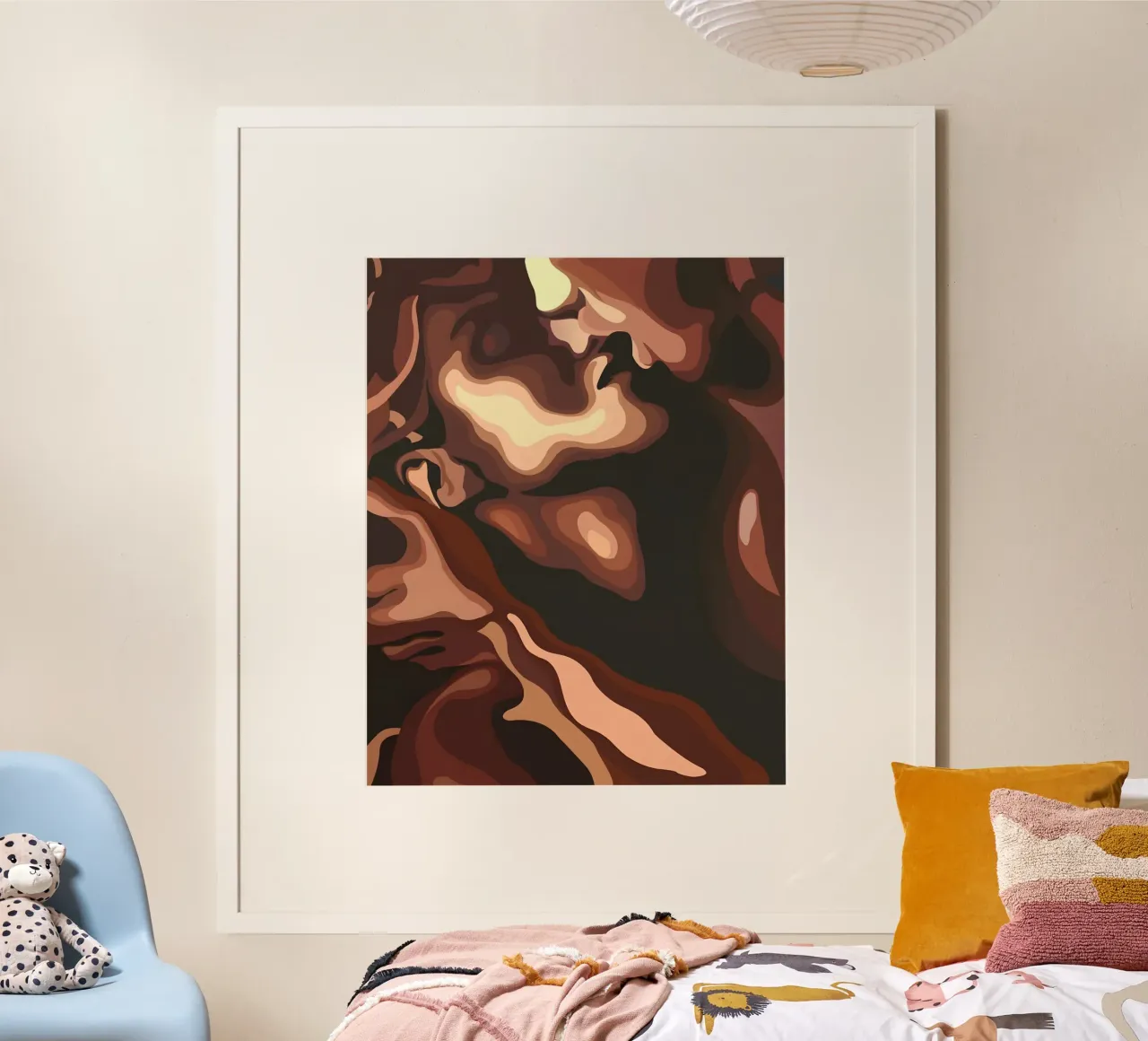 Two Faces in Shadow poster da luxi&lace